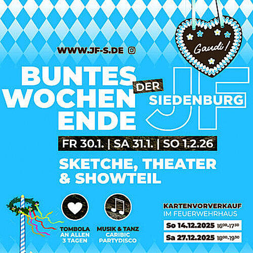 Buntes Wochenende 2026